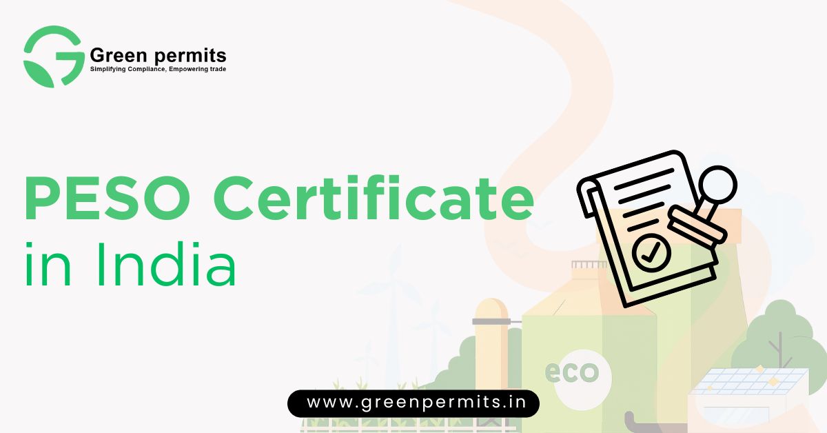 PESO Certificate - Green Permits